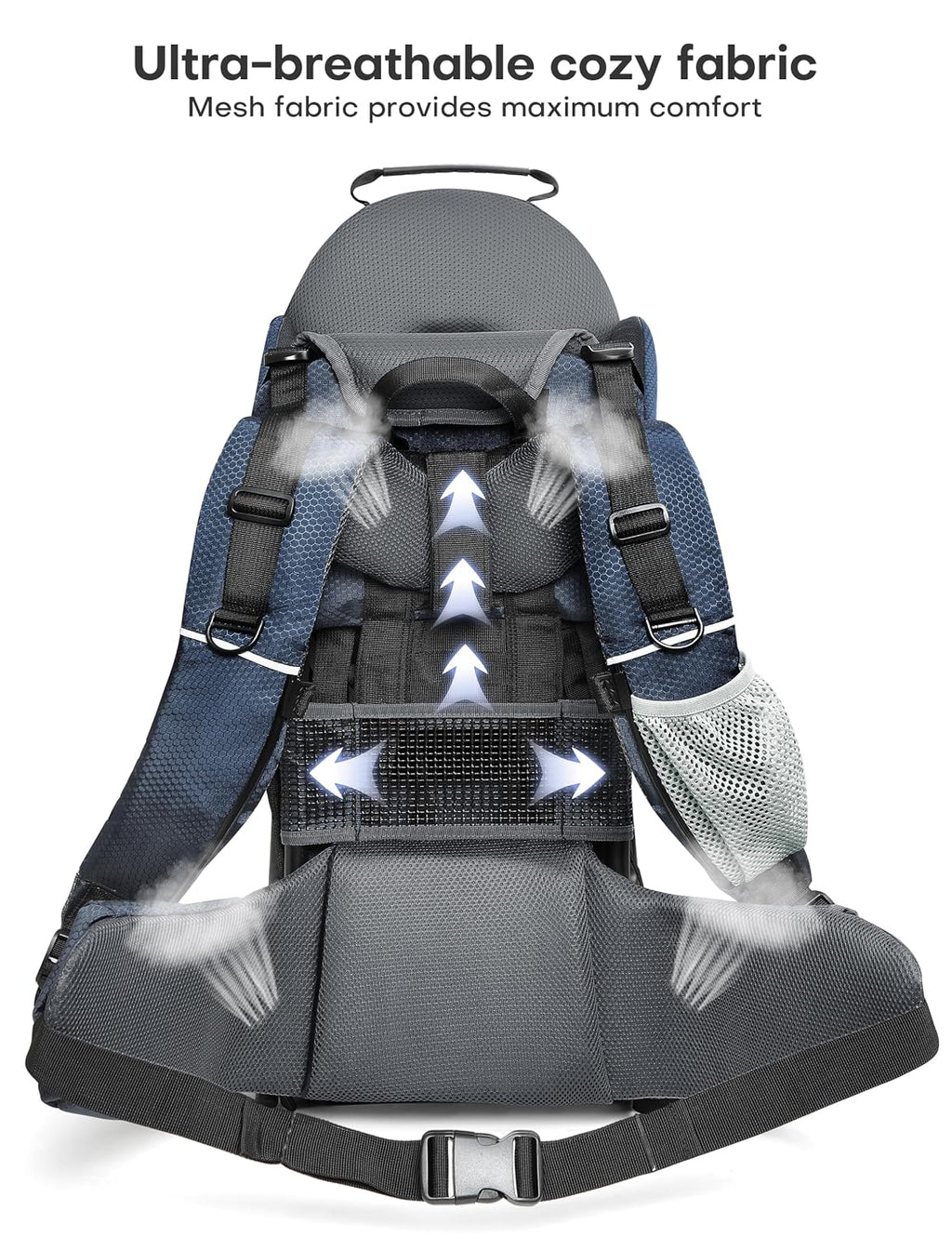 besrey Toddler Hiking Backpack Carrier-Adjustable Padded Shoulder Straps