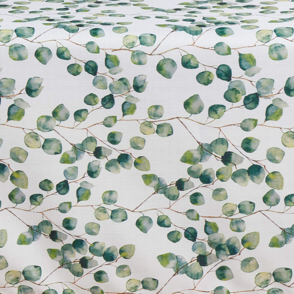 SARO LIFESTYLE Eucalyptus Leaf Tablecloth, Eucalyptus, 70"
