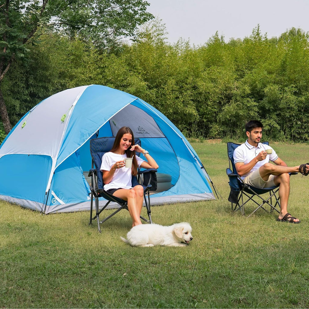 JELUCAMP 1/2/4/6 Person Dome Tents for Camping Lightweight Backpacking Tent