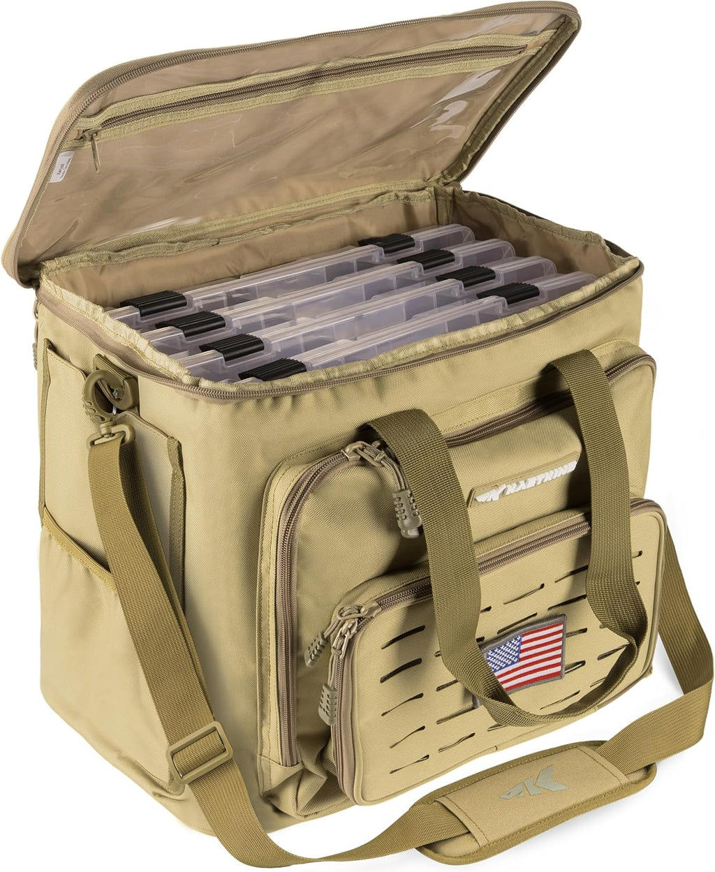 KastKing Karryall with Box Tackle Bag, Saltwater & Freshwater Gear Storage