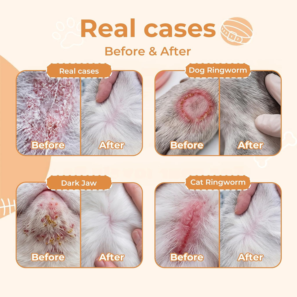Pet Skin Care Spray Gel for Dogs & Cats, Hot Spot & Pet Wound Spray