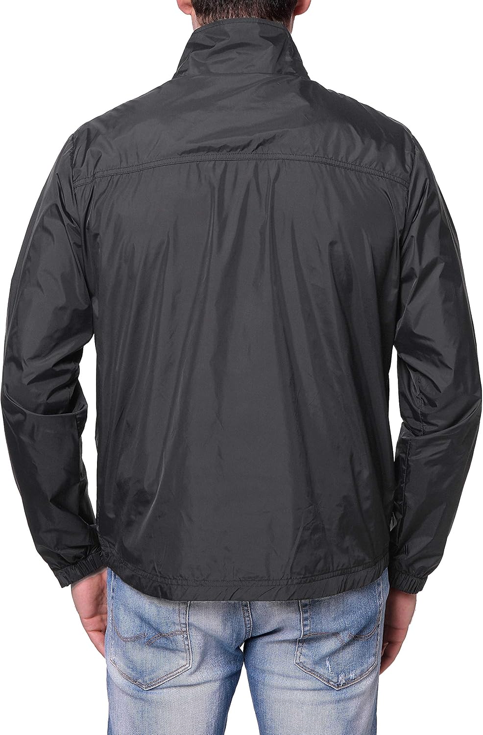 TRAILSIDE SUPPLY CO. Mens Windbreaker Jackets Lightweight Packable Jacket