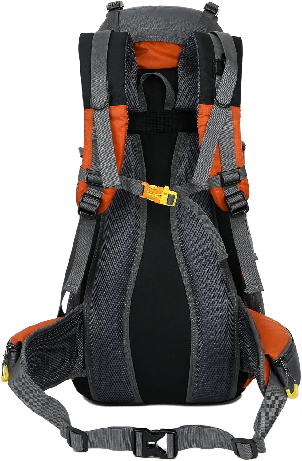 WoneNice 50L(45+5) Waterproof Hiking Backpack Outdoor Daypack w/Rain Cover