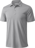 MAGCOMSEN Men's Polo Shirts Short Sleeve Golf Quick Dry Collared Moisture Wicking Athletic Performance Polos