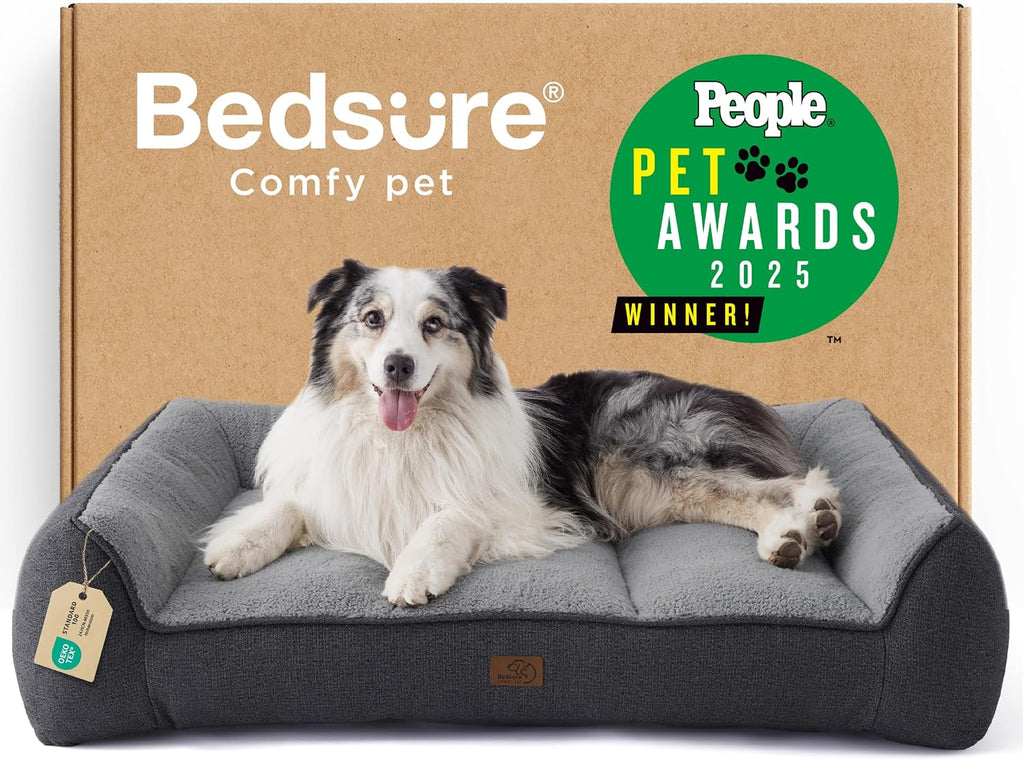 Bedsure SupportMax™ Extra Thick Orthopedic XL Dog Beds Large Sized Dog
