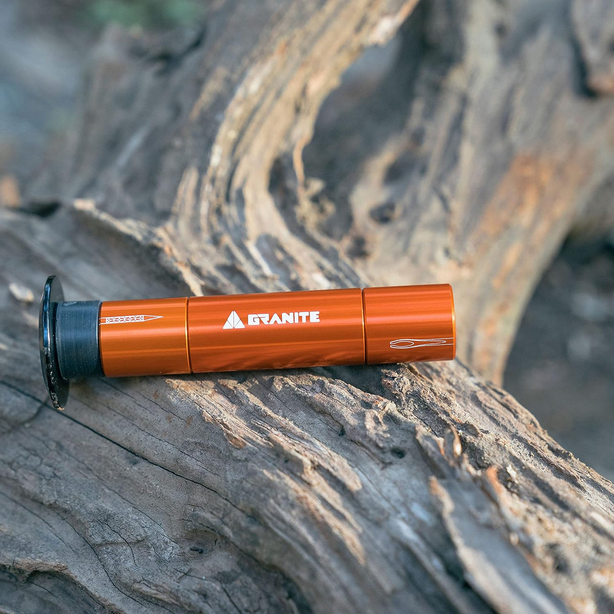 Granite Stash Tubeless Flat Tire Repair Kit (Orange)