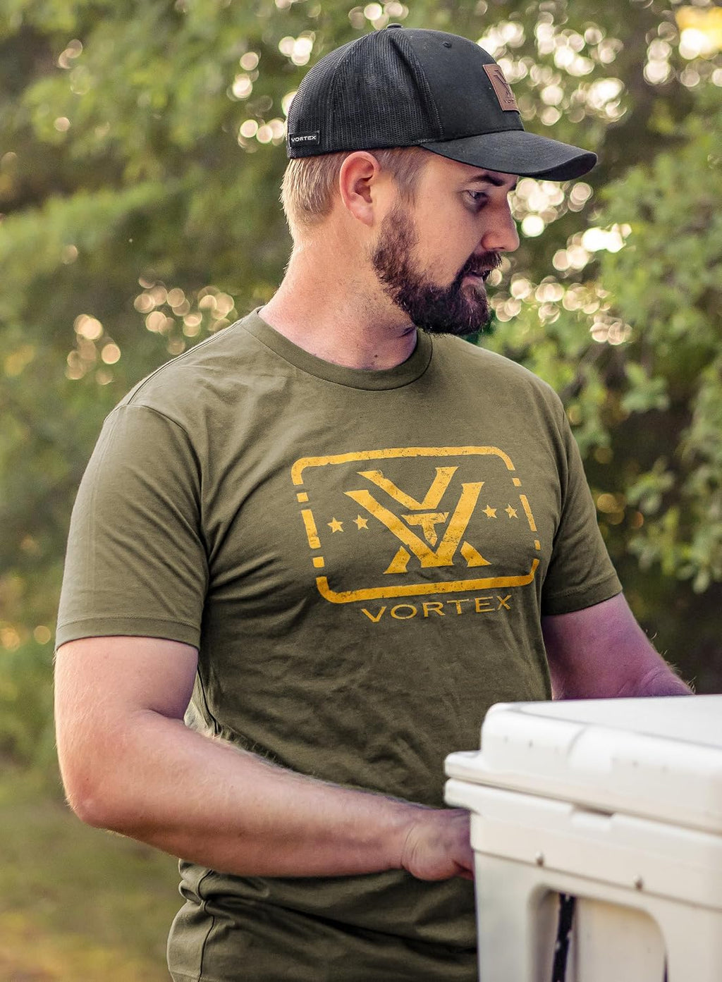 Vortex Men's Trigger Press Short Sleeve T-Shirts