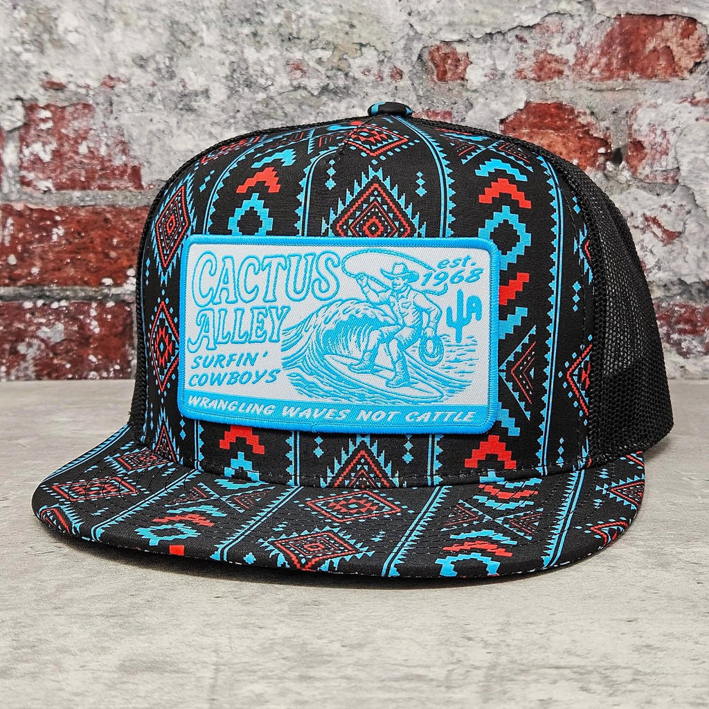 CACTUS ALLEY HAT CO. Western Lifestyle Texas Ranch Rodeo Inspired Adjustable Snapback Patch Hat