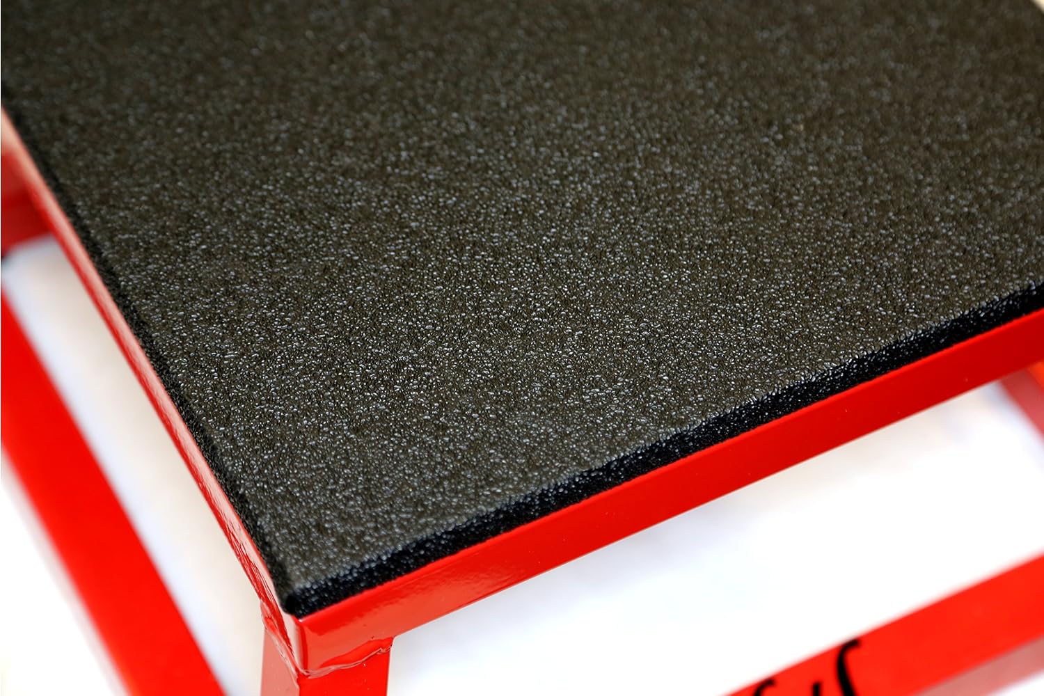 JFIT Plyometric Boxes - Made in Taiwan NO Assembly Required Single - Height Box Set and Adjustable Box Options Plyometric Platform and Jumping Agility Box for Training Conditioning Strength Training
