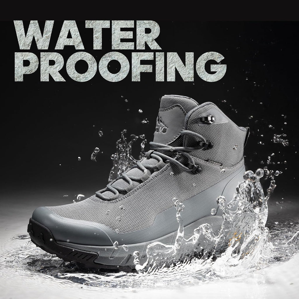 NORTIV 8 Men's Lightweight Breathable Hiking Boots