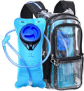 Sojourner Hydration Pack, Hydration Backpack - Water Backpack with 2l Hydration Bladder, Festival Essential - Rave Hydration Pack Hydropack Hydro for Hiking, Running, Biking, Festival Gear