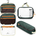 TRIPPED Travel Gear 3-Piece Travel Toiletry Bag Set