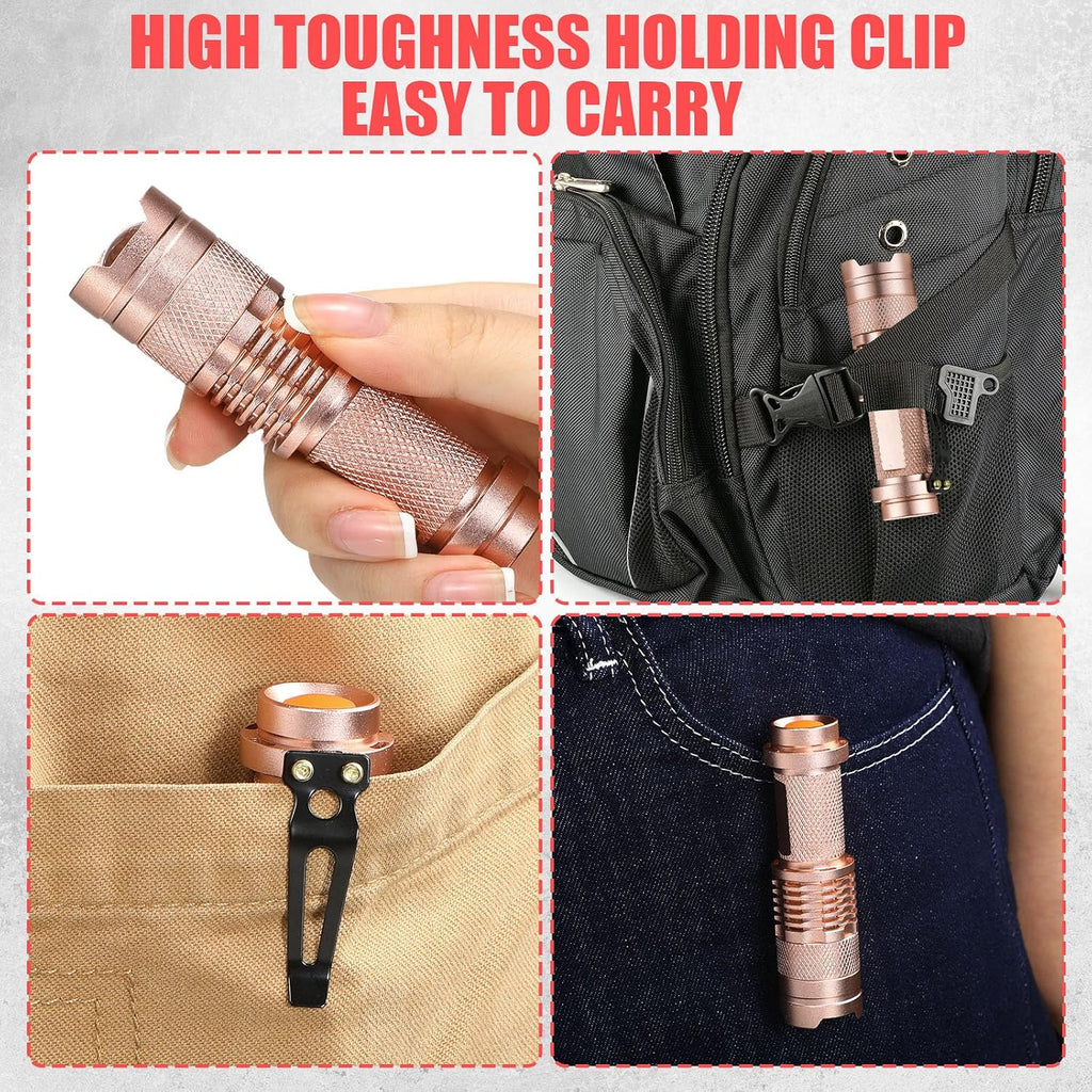 Fumete 20 Pack Mini LED Tactical Flashlights