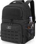 Insulated Double Deck Cooler Backpack, 36 Cans Large Leakproof Cooler Bag
