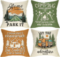 Camper Decorative Throw Pillow Covers 18 x 18 Set of 4