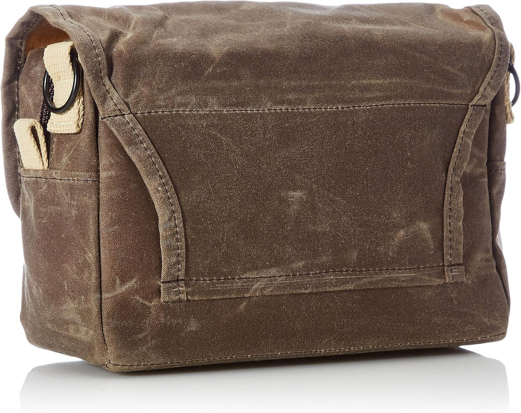 Domke F-5XB Crossbody Small Camera Bag for 1 Mirrorless Camera, Brown