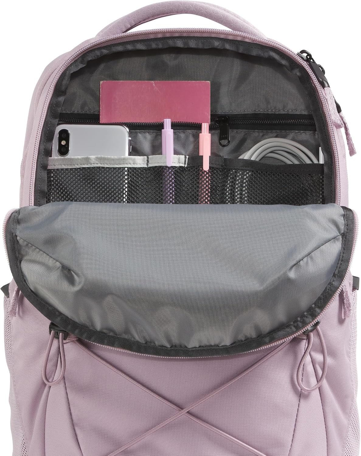 The North Face Women's Jester Everyday Laptop Backpack, Ashen Purp/Blk, OS