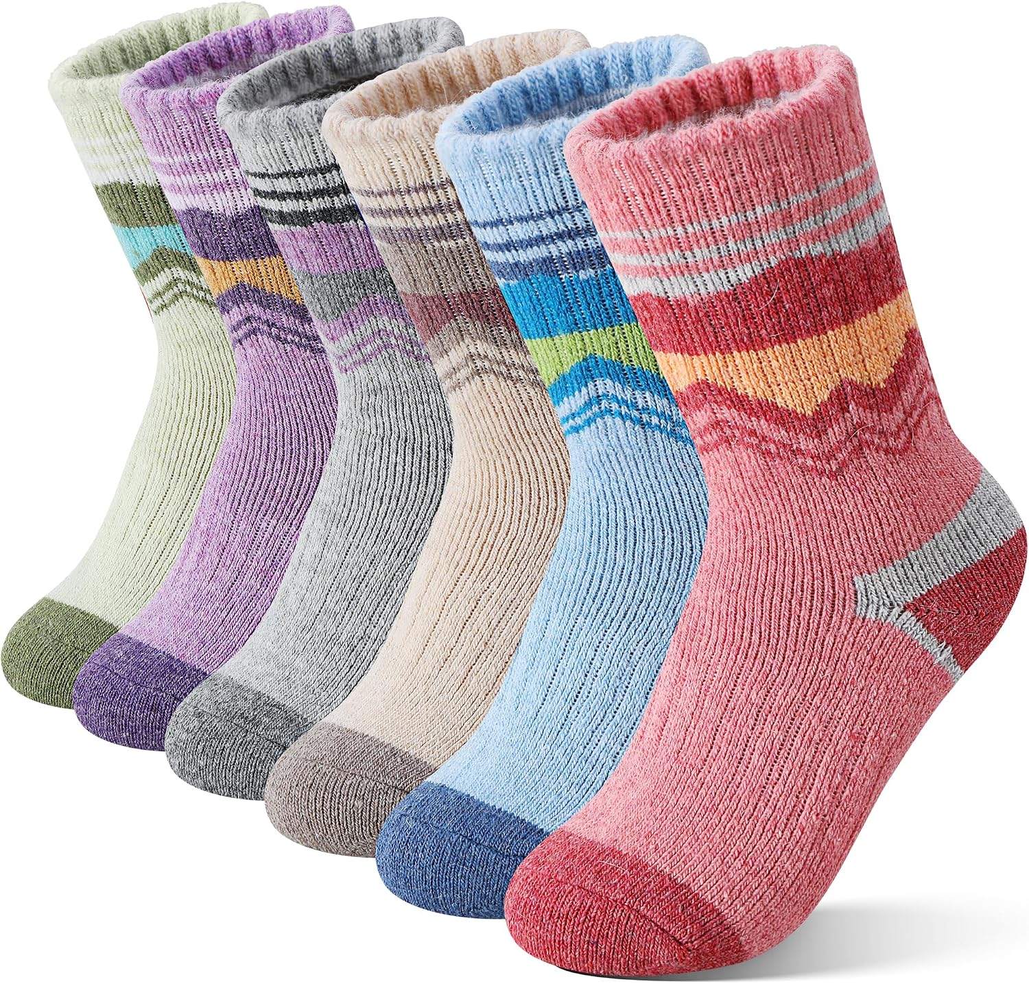 EBMORE Kids Merino Wool Hiking Thermal Winter Socks