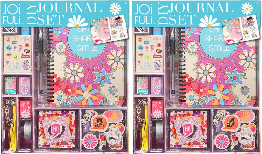 JOiFULi DIY Journal Set for Girls Gifts Ages 8 9 10 11 12 13 Years Old and Up