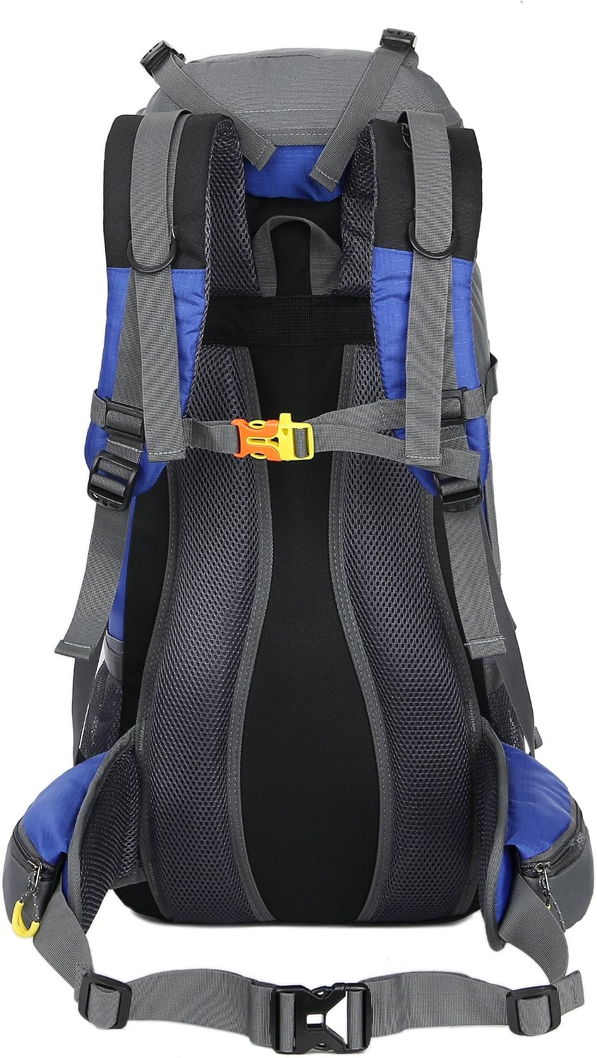 WoneNice 50L(45+5) Waterproof Hiking Backpack Outdoor Daypack w/Rain Cover
