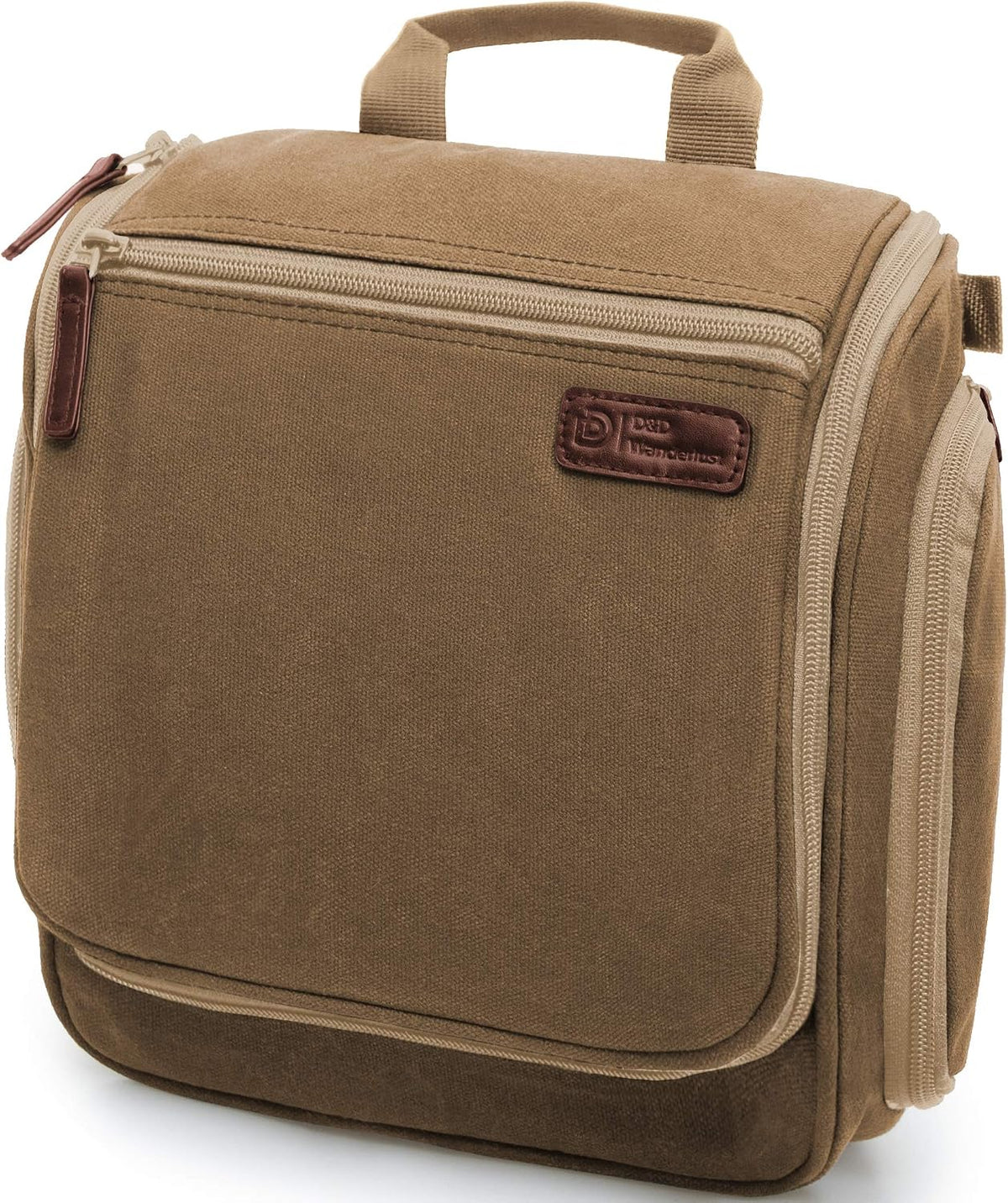 D&D Wanderlust Hanging Travel Toiletry Bag for Women & Men, Large Organizer