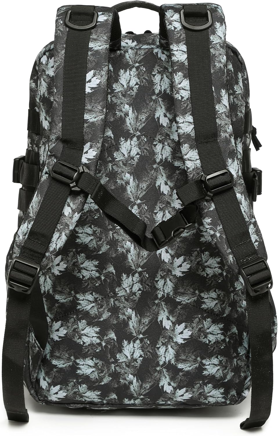 Wotony Tactical Backpack - Military waterproof backpack with multiple pockets and tactical gear for the outdoors (Gray Maple Leaf, 25L)