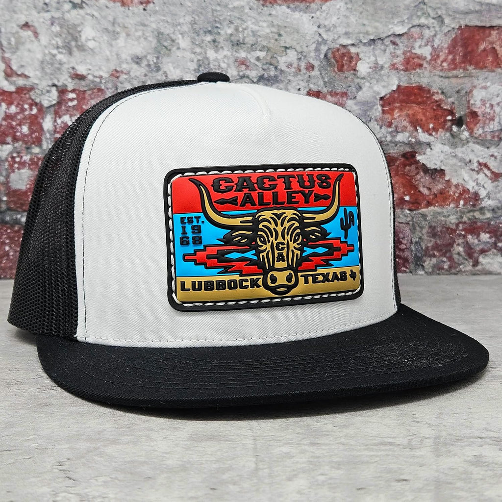 CACTUS ALLEY HAT CO. Western Lifestyle Texas Ranch Rodeo Inspired Adjustable Snapback Patch Hat