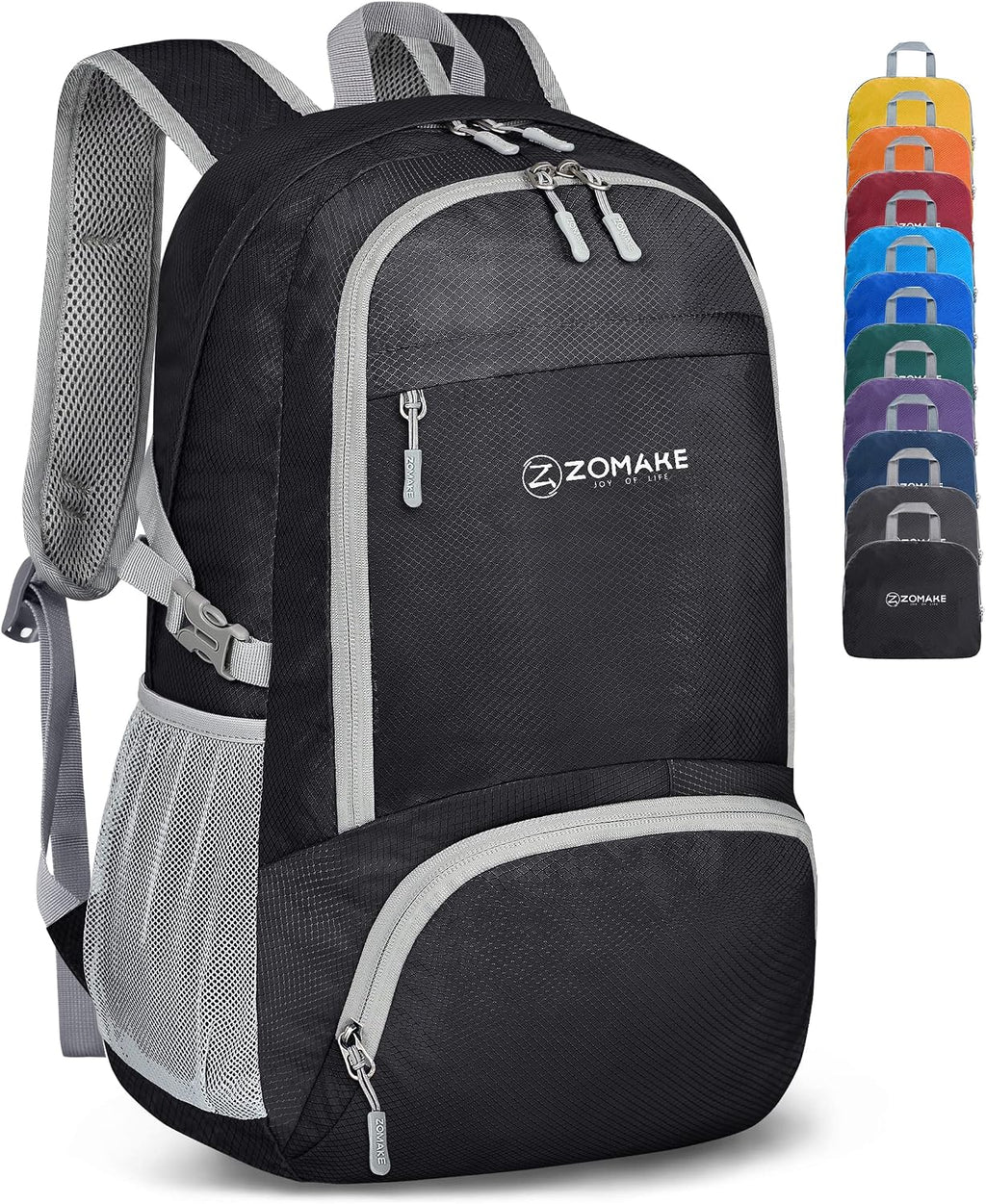 ZOMAKE Lightweight Packable Backpack 30L, Foldable Travel Hiking Daypack