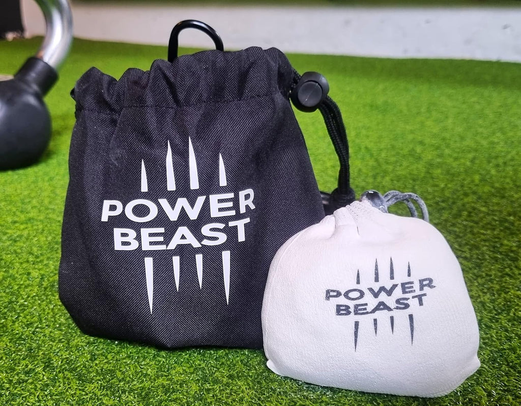 Refillable Chalk Ball + Bag, Boulder Chalk, Sport Chalk, Gymnastics, Rock Climbing, Bouldering, Weightlifting, Climbing, Pole Dance, Bodybuilding, Tennis, Padel, Cross Training, Gym.