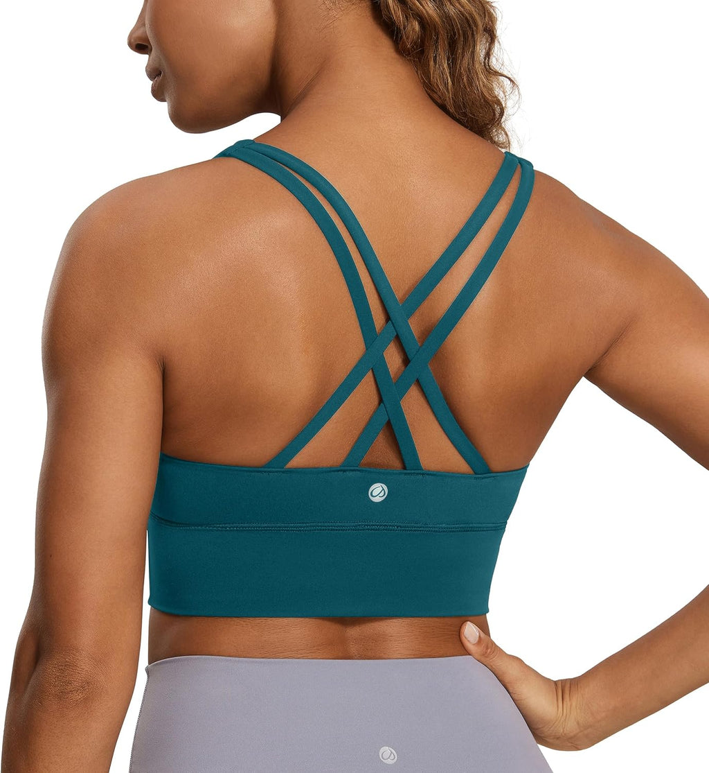 CRZ YOGA Naked Feeling Longline Sports Bras