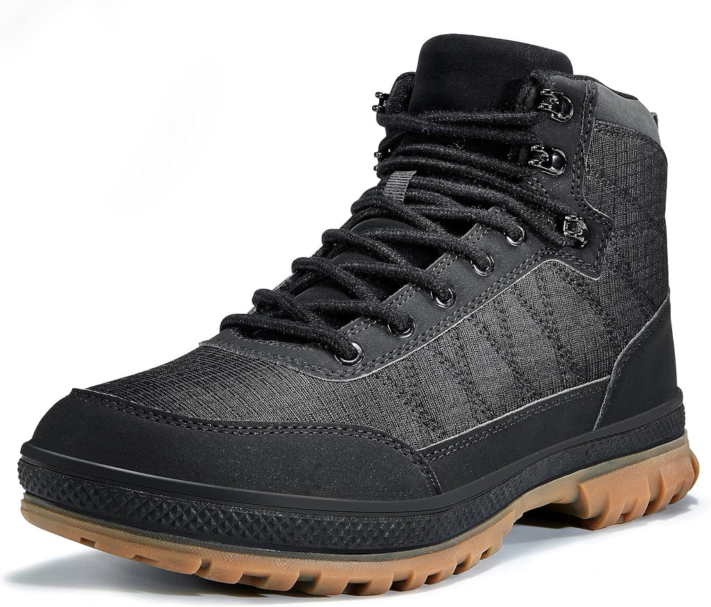 Wondamo Men's Winter Hiking Snow Boots
