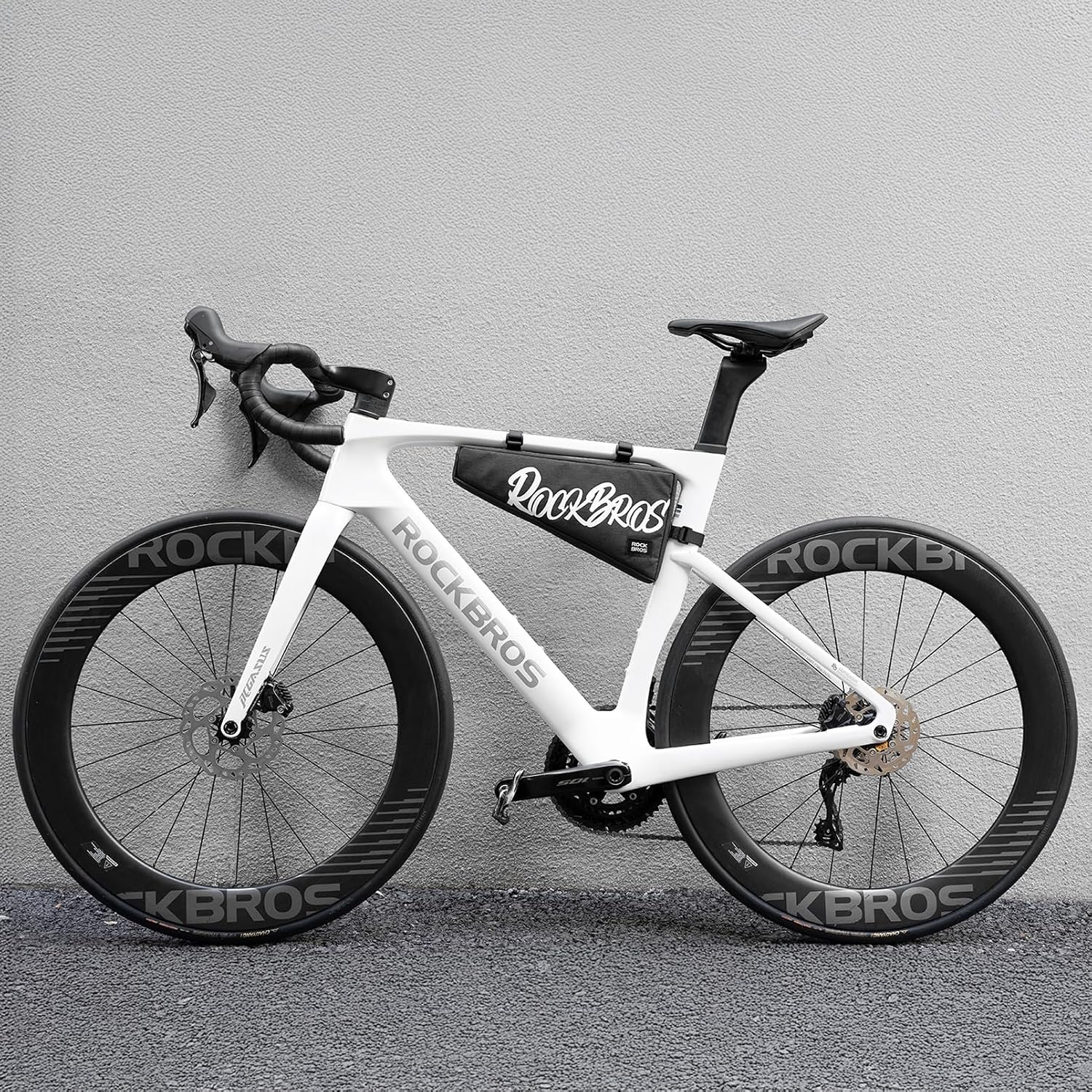 ROCKBROS Bike Frame Bag 1.9L Water-Resistant Slim Triangle Pouch