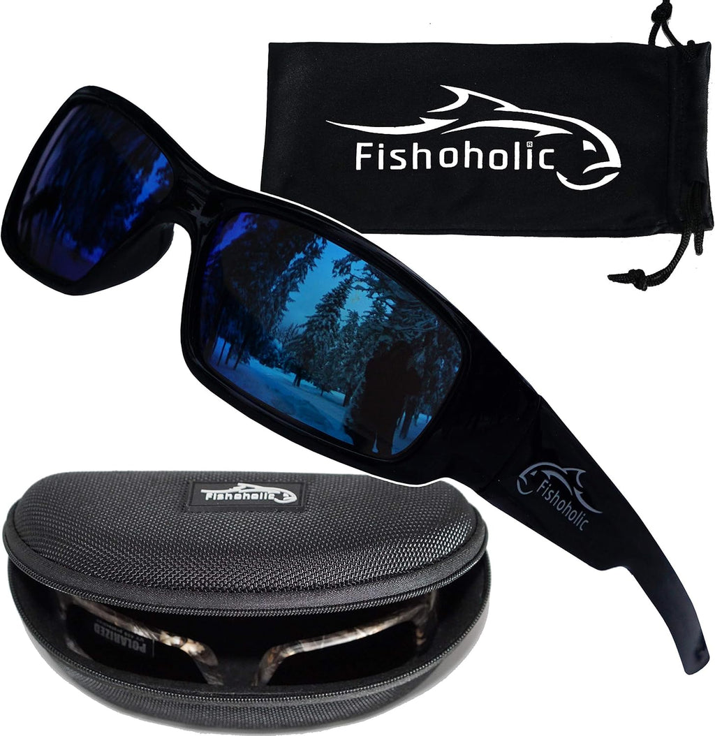 Fishoholic Polarized Fishing Sunglasses - All Day UV400 Sun Protection