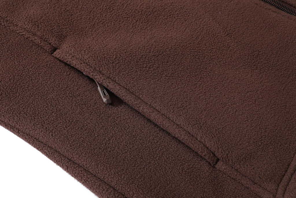GIMECEN Women's Full Zip Soft Polar Fleece Jacket Outdoor Recreation Coat