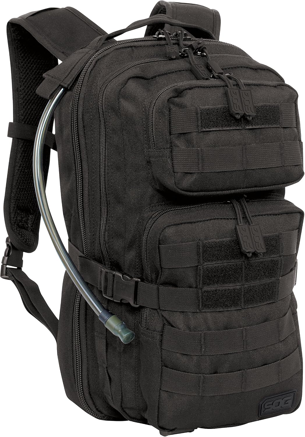 SOG Opcon Hydration Day Pack with 2-Liter Reservoir, 18.2-Liter Storage,Black