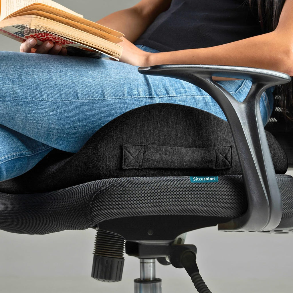 Pressure Relief Seat Cushion for Tailbone Pain, Sciatica & Coccyx Pillow