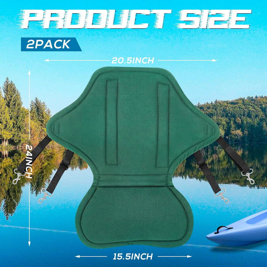 Lewtemi 2/4 Pack Padded Kayak Seat Fishing Boat Seat