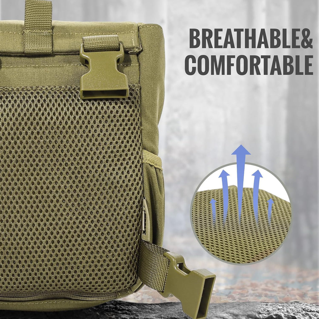 VISMIX Binocular Harness with Rain Cover for Hunting Hiking Shooting