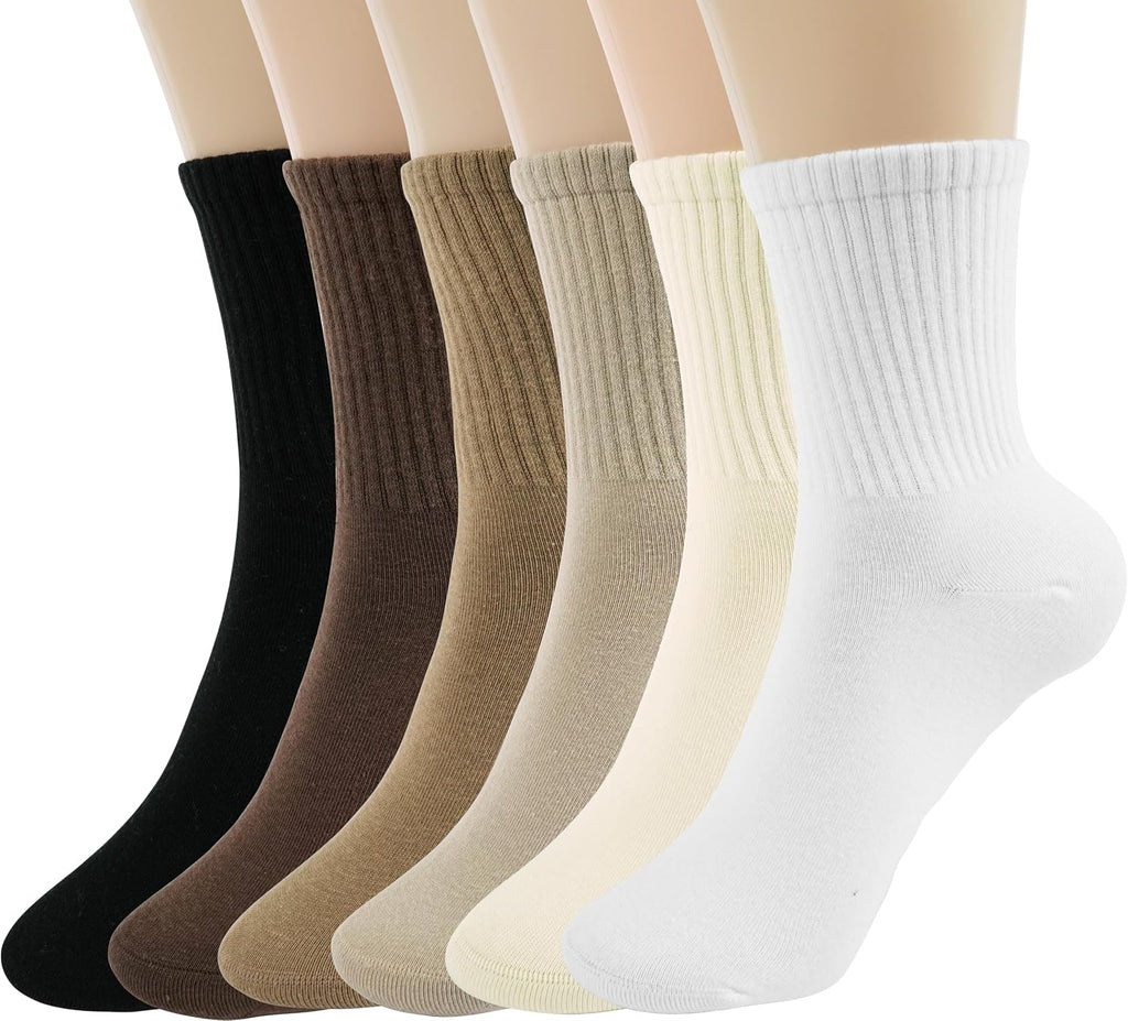 BomKinta Women Calf Socks Athletic Crew Sock