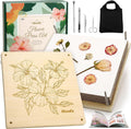 Aboofx Wooden Flower Pressing Kit, 11x11 Inch 10 Layers for Pressed Flowers