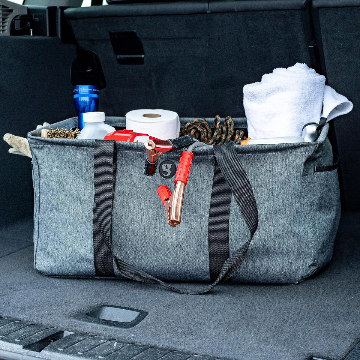 geckobrands Large Utility Tote - Durable Multipurpose Bag for Beach, Travel, Shopping & Outdoor Activities