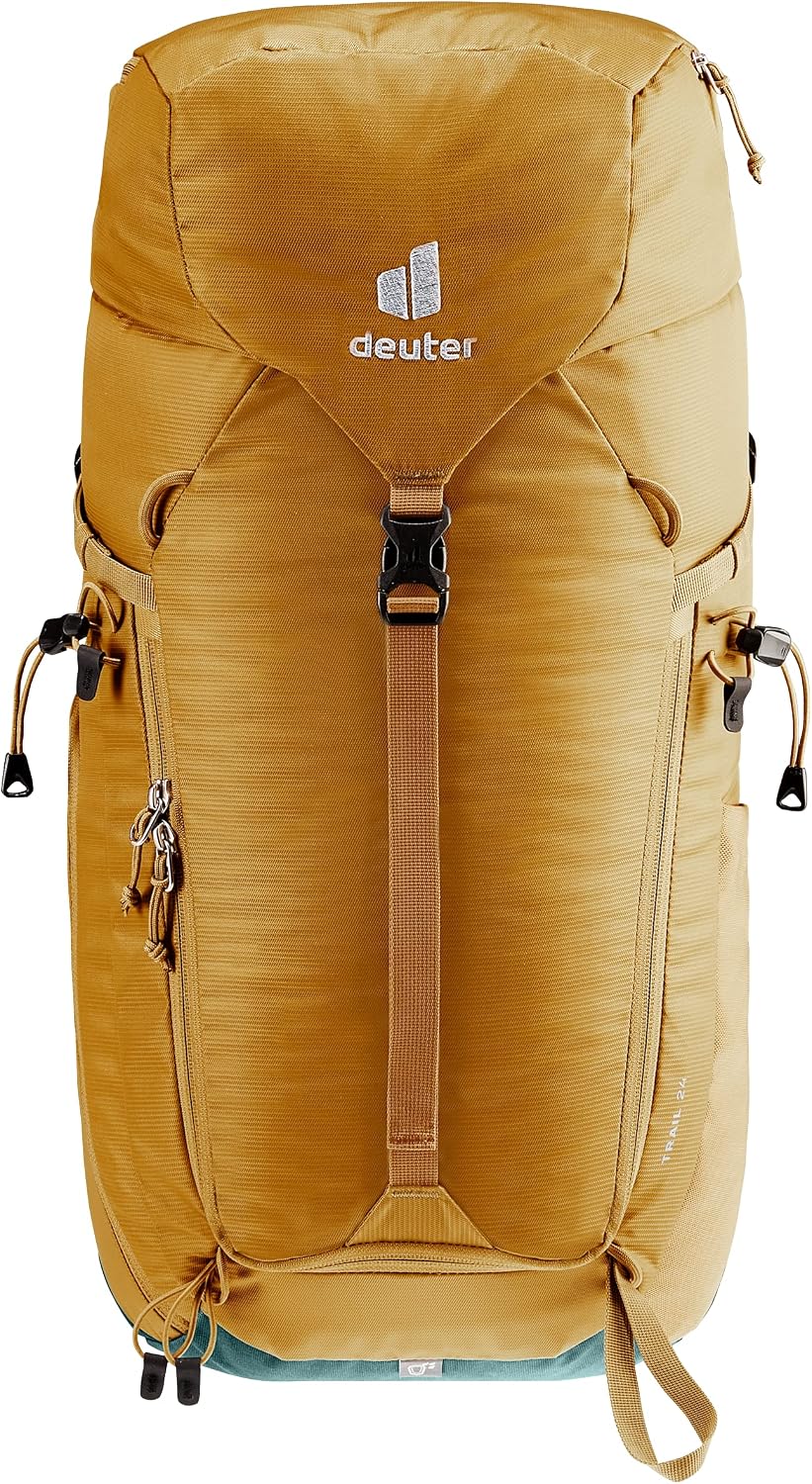 Deuter Trail 24L Backpack for Hiking & Mountain Climbing - Almond-Deepsea