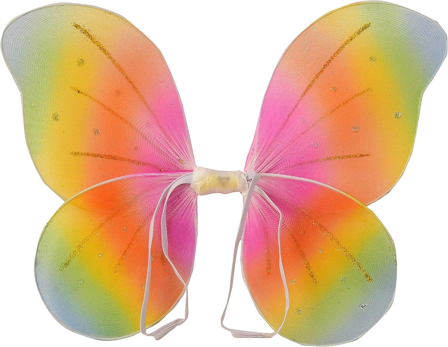 Rubies Pet Rainbow Fairy Wings Pet Costume for Dogs or Cats, S/M