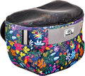 Remobia Hicol Kids Bike Basket,Durable Front Frame Bicycle & Scooter Basket Bag,Waterproof Fabric Bicycle Handlebar Bag for Boys, Girls, Toddlers with Zipper Mesh Lip(Flower)