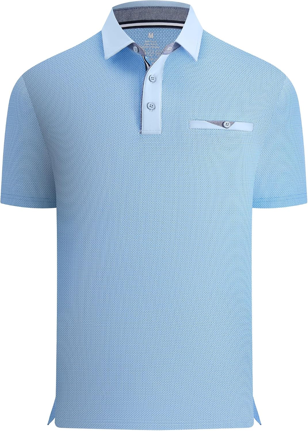 Esabel.C Golf Shirts for Men Moisture Wicking Dry Fit Short Sleeve Polo
