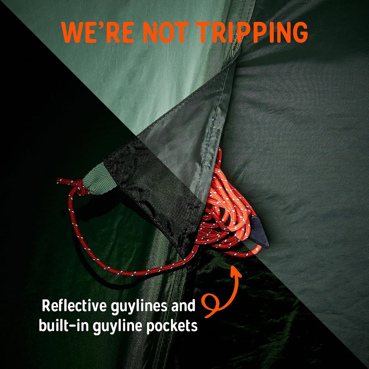 Kelty Wireless Freestanding Camping Tent, 2 4 or 6 Person Size, Huge Interior and Peak Height, Intuitive + Easy to Pitch, Color Coded Setup