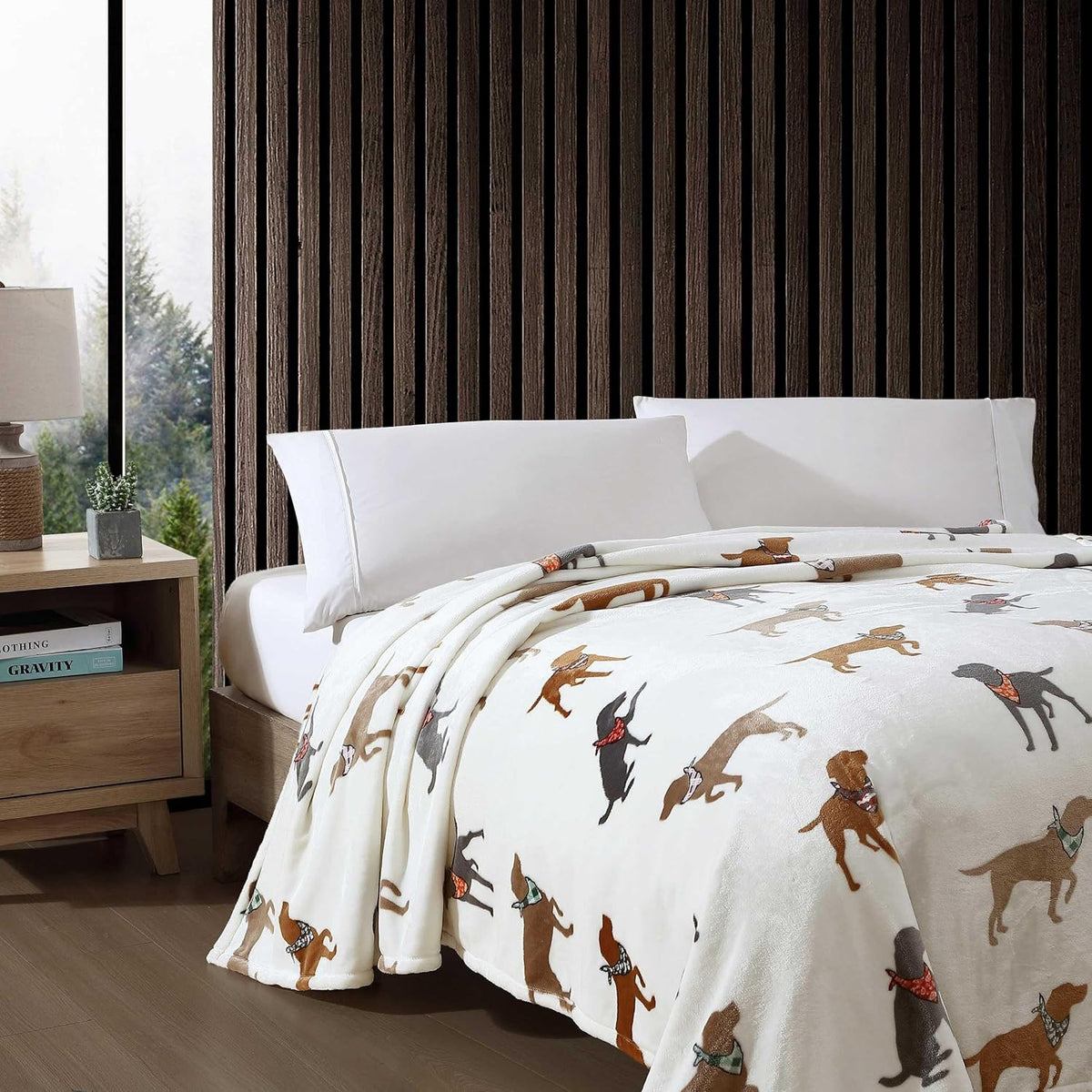Eddie Bauer - Soft Twin Size Blanket for Bed or Couch, Cozy Bedding