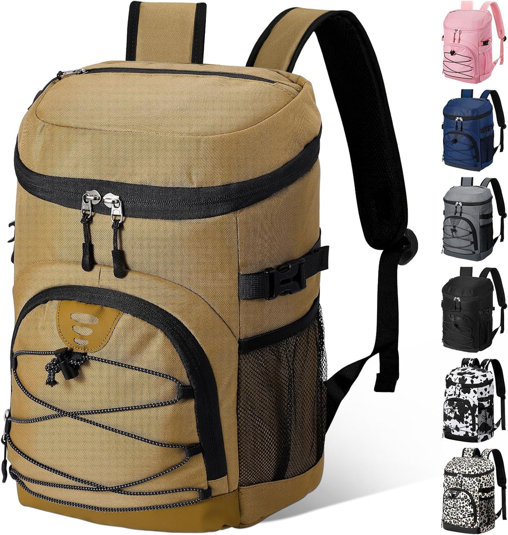 Cooler Backpack, Soft Leak Proof Backpack Coolers for Men Women