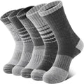 Anlisim Merino Wool Hiking Running Socks for Women, Boot Work Crew Socks