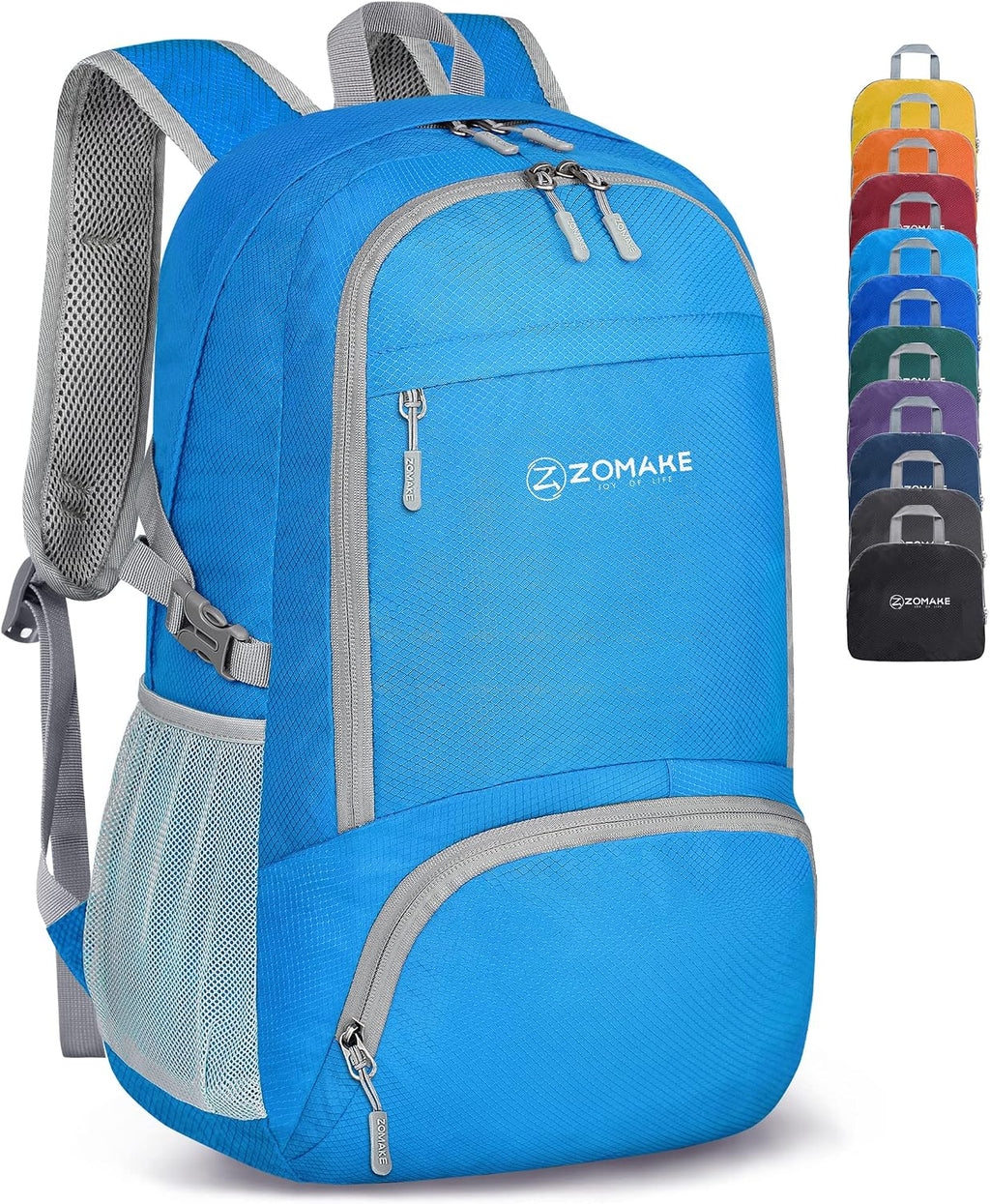 ZOMAKE Lightweight Packable Backpack 30L, Foldable Travel Hiking Daypack